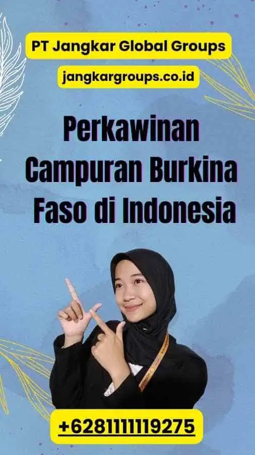 Perkawinan Campuran Burkina Faso di Indonesia