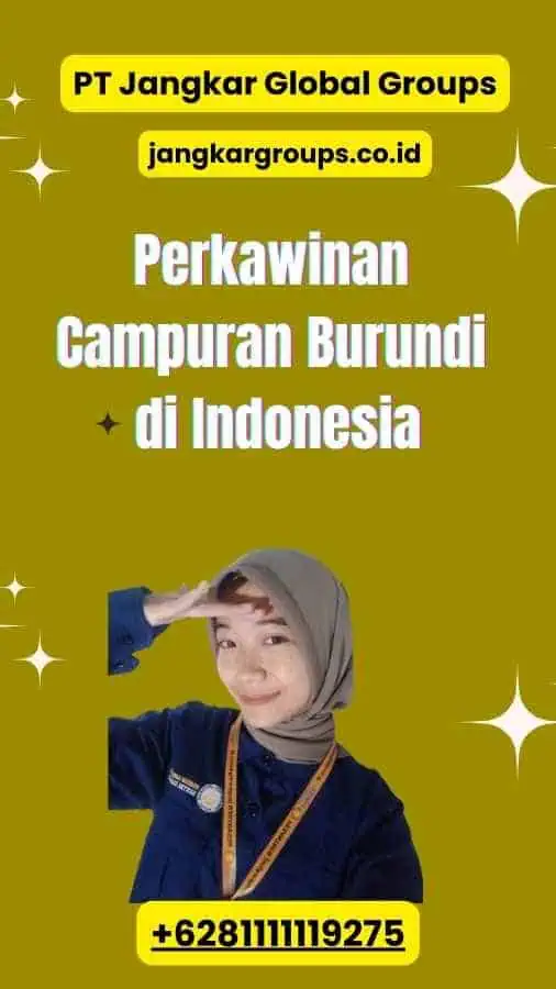 Perkawinan Campuran Burundi di Indonesia