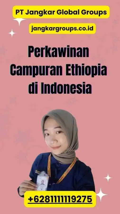 Perkawinan Campuran Ethiopia di Indonesia