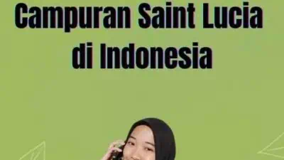 Perkawinan Campuran Saint Lucia di Indonesia