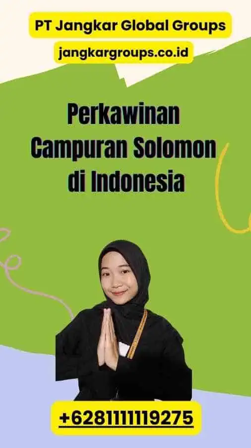 Perkawinan Campuran Solomon di Indonesia