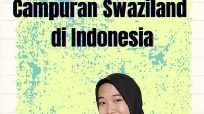 Perkawinan Campuran Swaziland di Indonesia