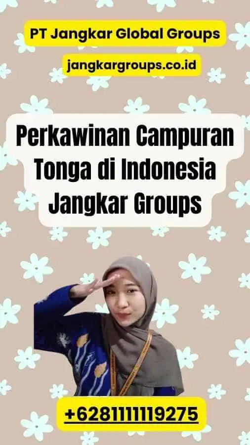 Perkawinan Campuran Tonga di Indonesia Jangkar Groups