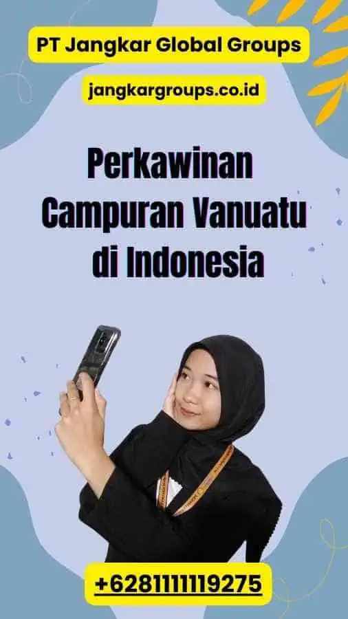 Perkawinan Campuran Vanuatu di Indonesia