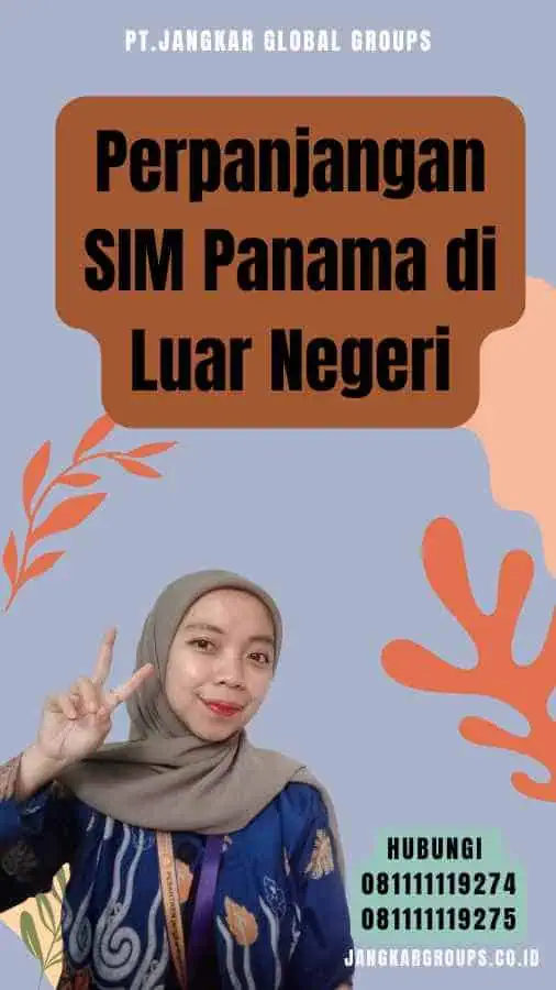 Perpanjangan SIM Panama di Luar Negeri