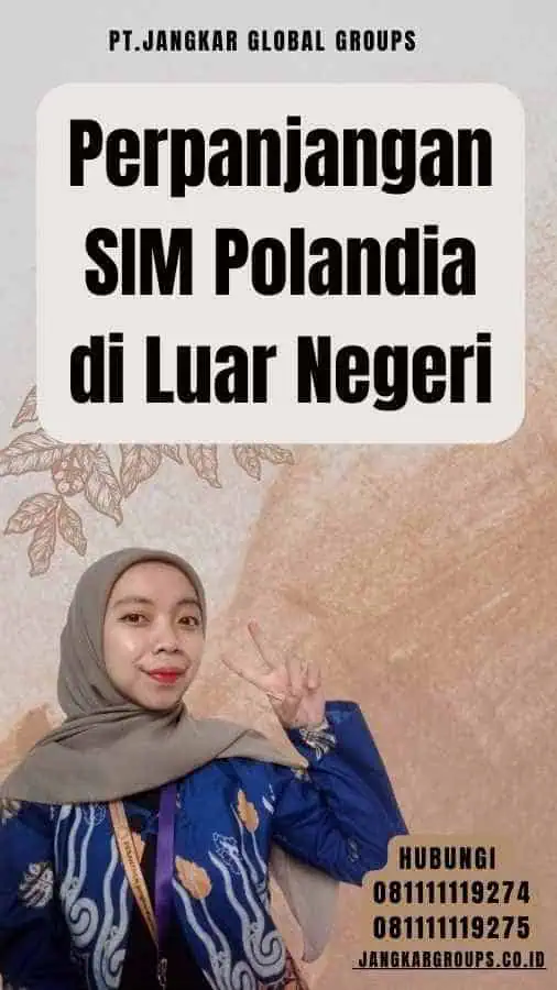 Perpanjangan SIM Polandia di Luar Negeri