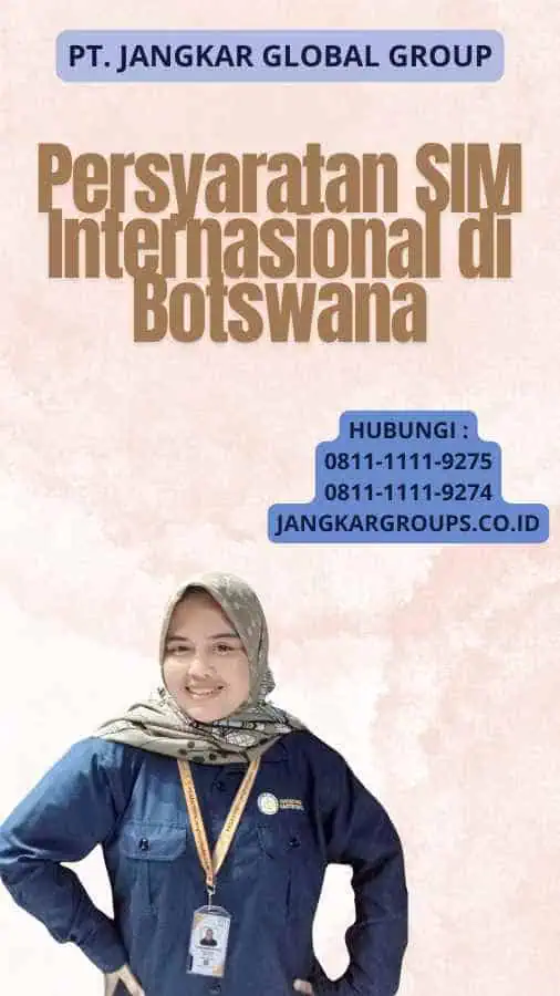 Persyaratan SIM Internasional di Botswana