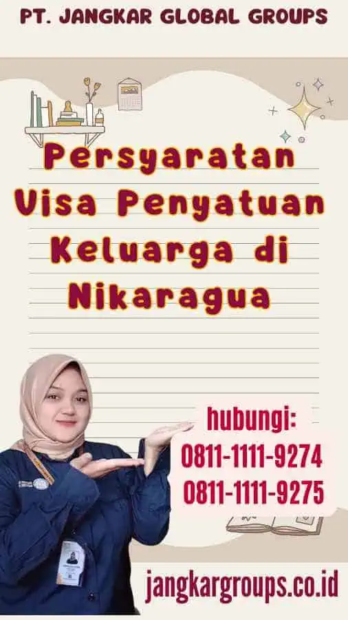 Persyaratan Visa Penyatuan Keluarga di Nikaragua