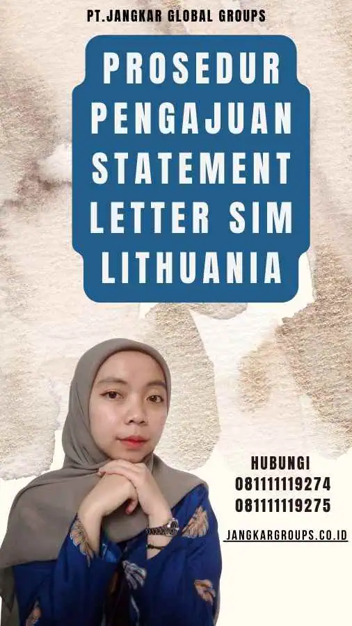 Prosedur Pengajuan Statement Letter SIM Lithuania