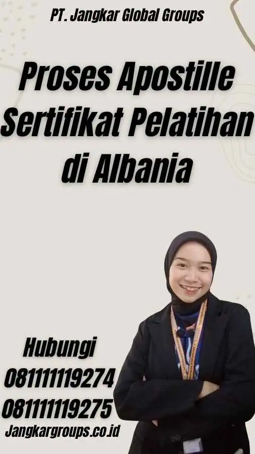 Proses Apostille Sertifikat Pelatihan di Albania