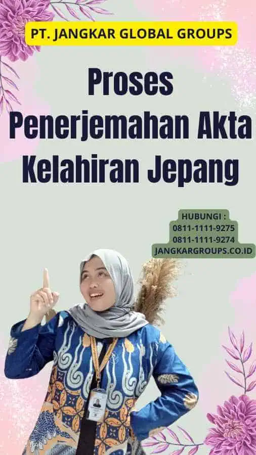 Proses Penerjemahan Akta Kelahiran Jepang