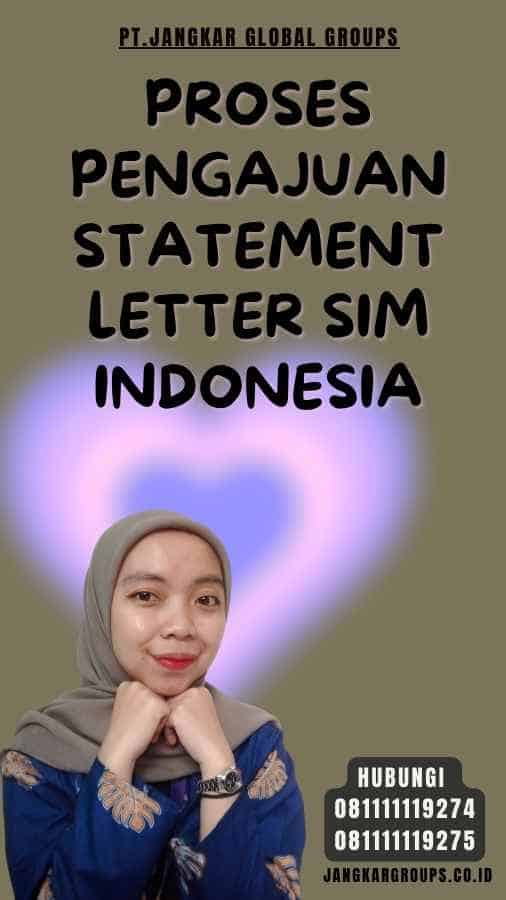 Proses Pengajuan Statement Letter SIM Indonesia