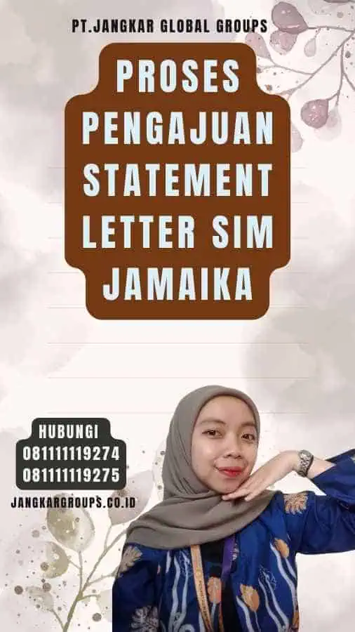 Proses Pengajuan Statement Letter SIM Jamaika