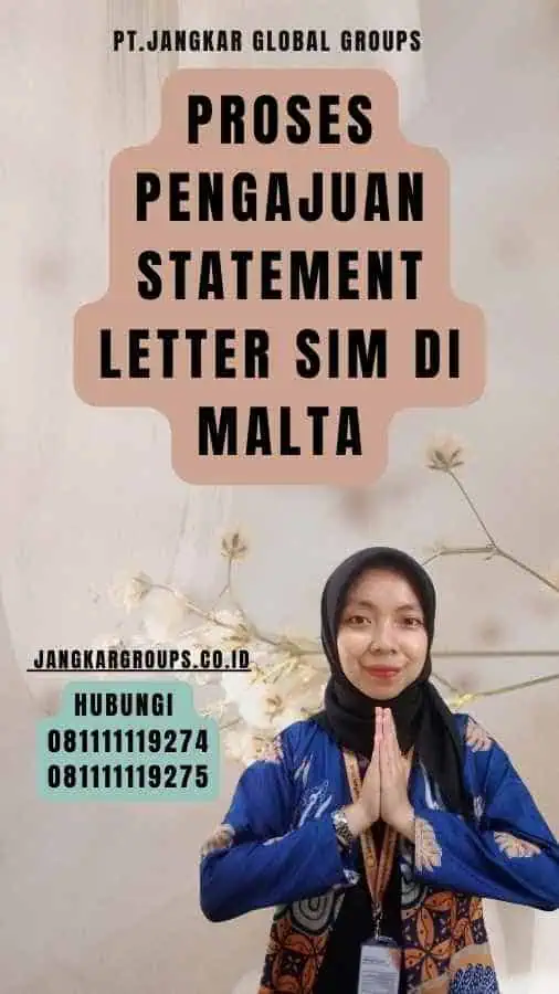 Proses Pengajuan Statement Letter SIM di Malta