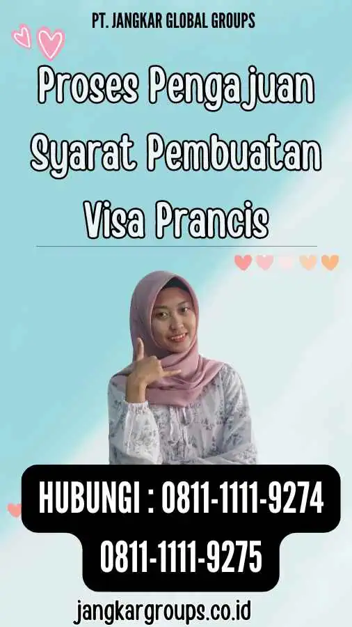 Proses Pengajuan Syarat Pembuatan Visa Prancis