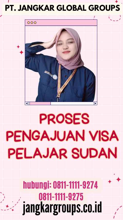 Proses Pengajuan Visa Pelajar Sudan