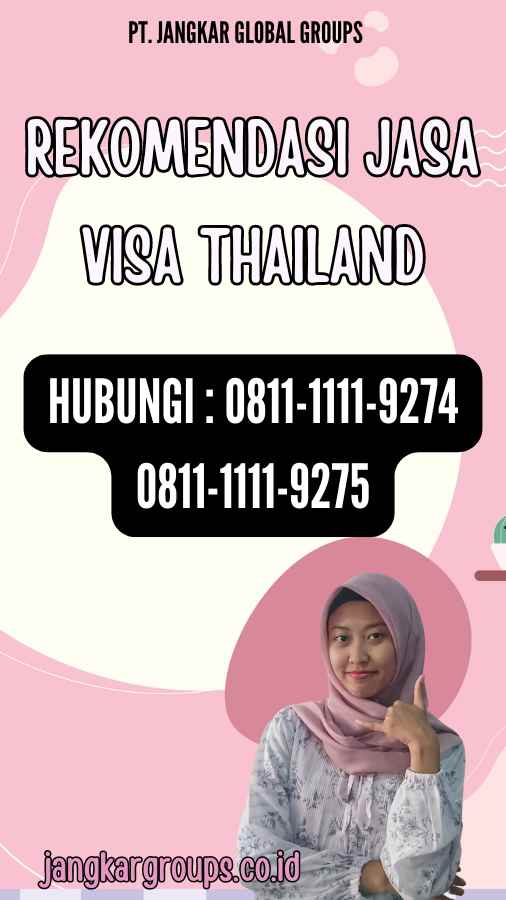 Rekomendasi Jasa Visa Thailand
