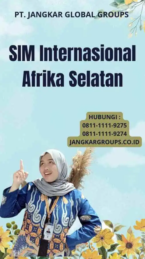 SIM Internasional Afrika Selatan