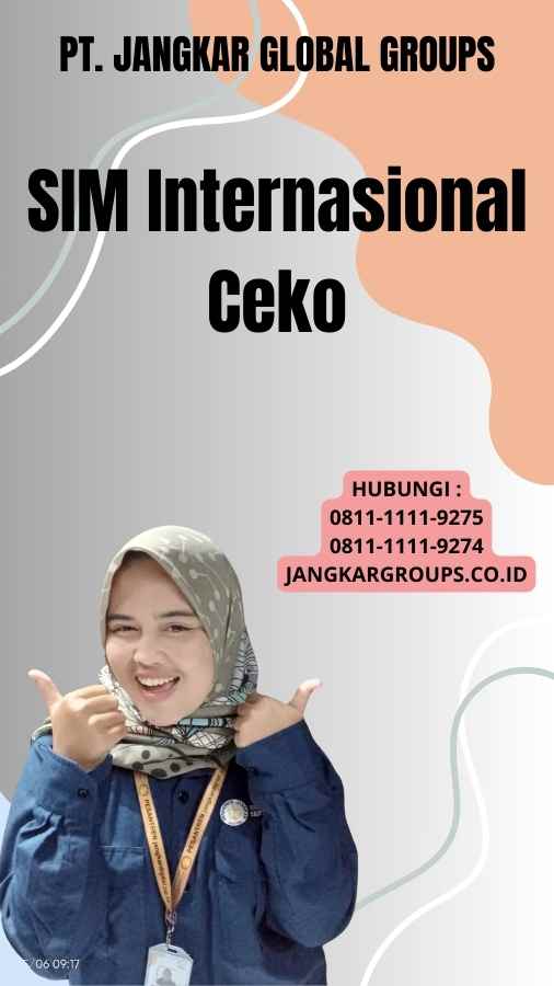 SIM Internasional Ceko