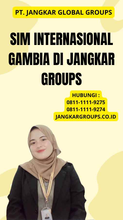 SIM Internasional Gambia Di Jangkar Groups