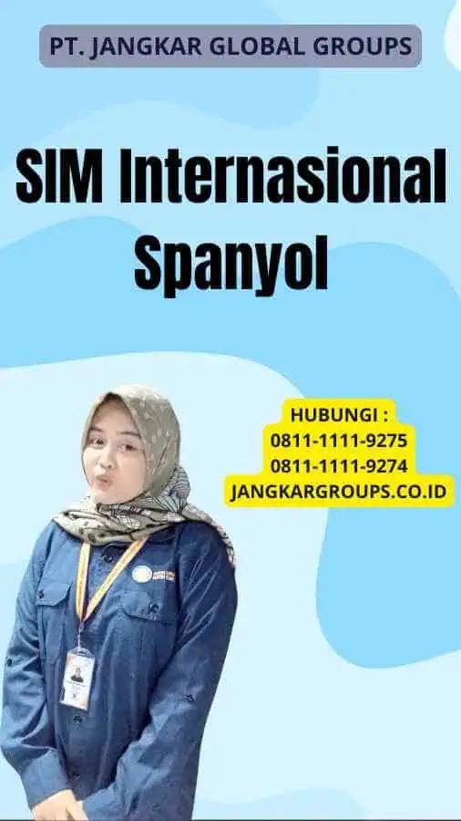 SIM Internasional Spanyol