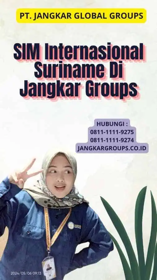 SIM Internasional Suriname Di Jangkar Groups