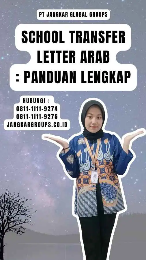 School Transfer Letter Arab Panduan Lengkap