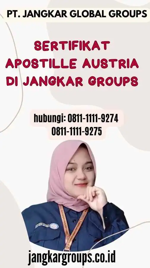 Sertifikat Apostille Austria di Jangkar Groups