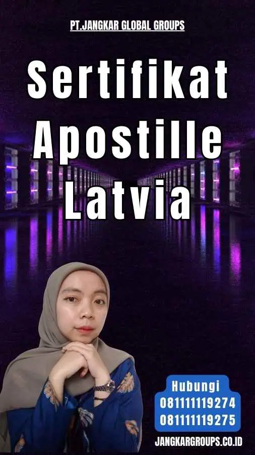 Sertifikat Apostille Latvia