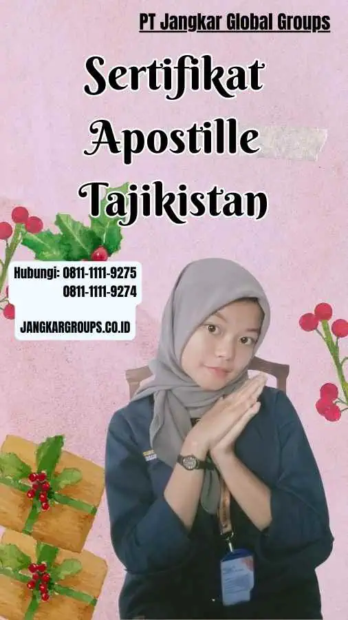 Sertifikat Apostille Tajikistan