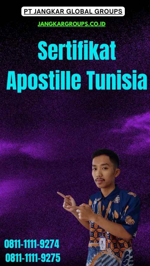 Sertifikat Apostille Tunisia