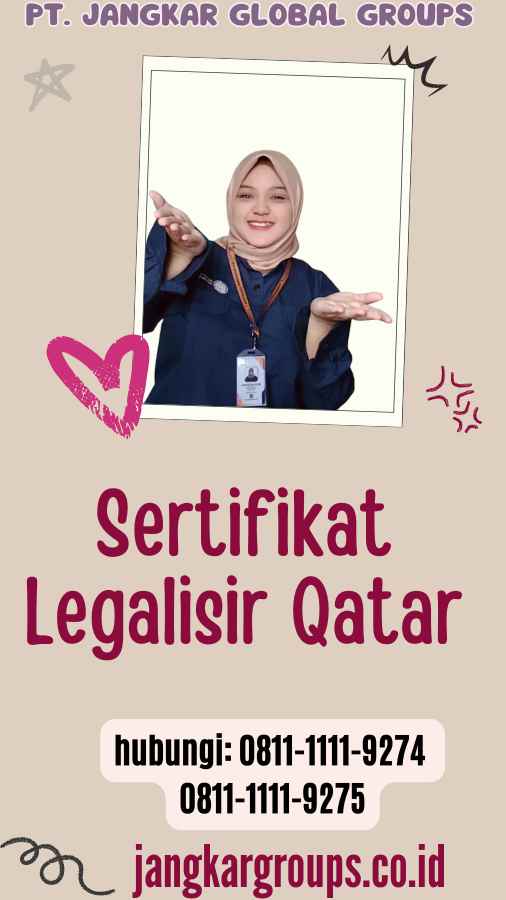 Sertifikat Legalisir Qatar