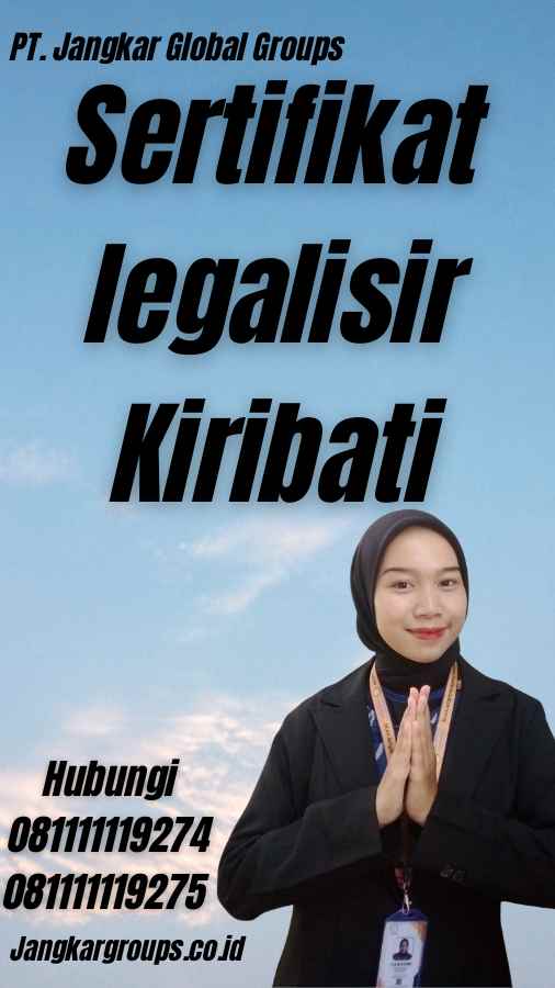 Sertifikat legalisir Kiribati