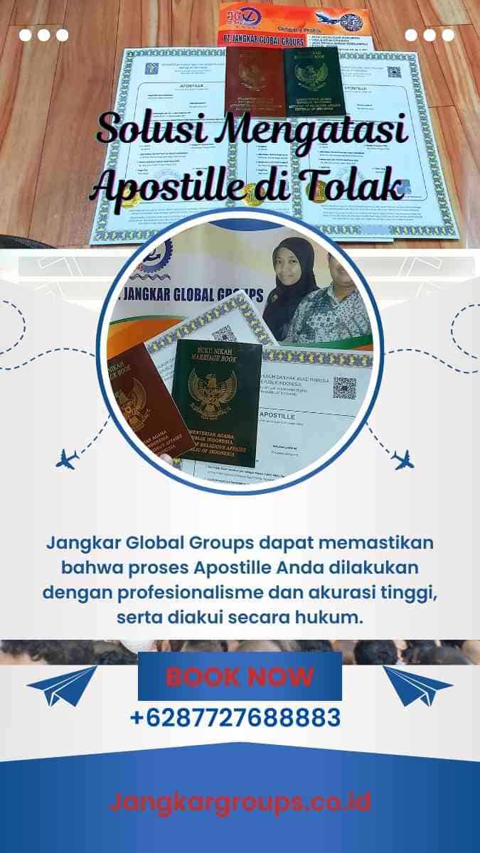 Solusi Mengatasi Apostille di Tolak