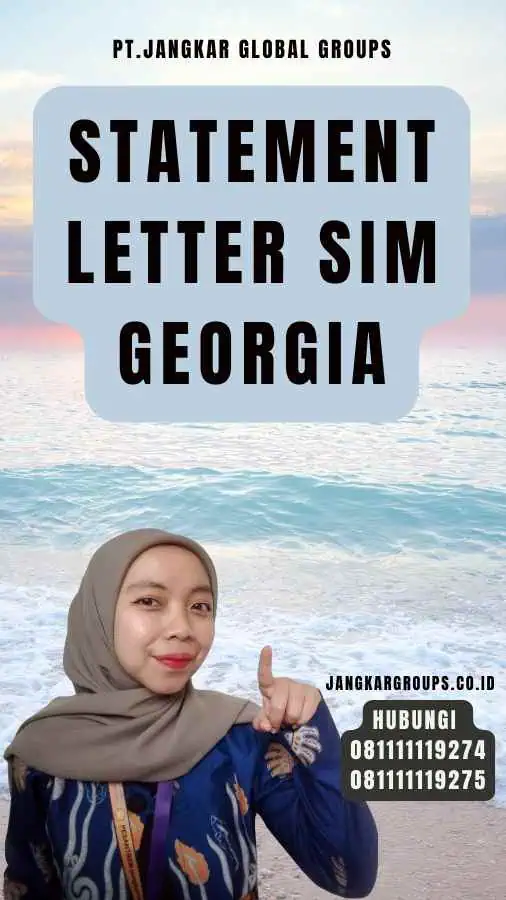 Statement Letter SIM Georgia