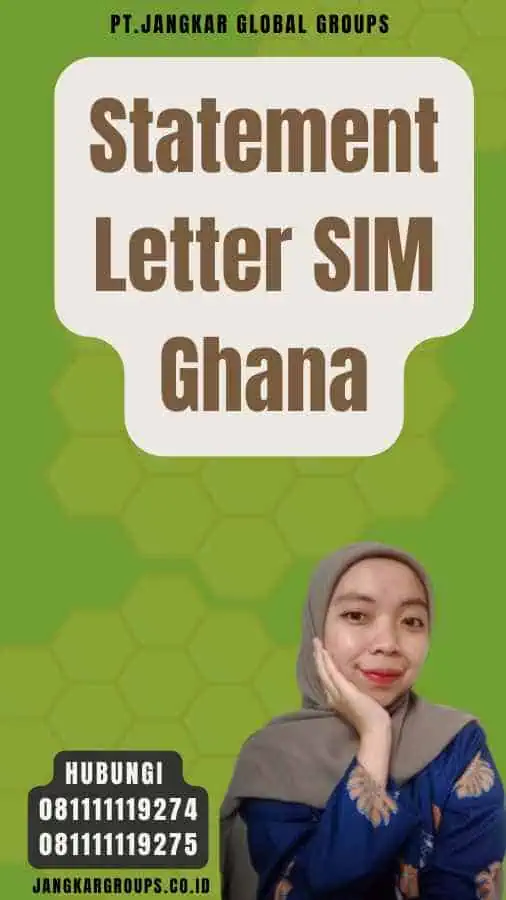 Statement Letter SIM Ghana