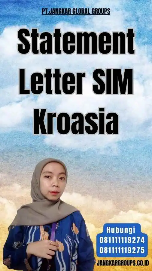 Statement Letter SIM Kroasia