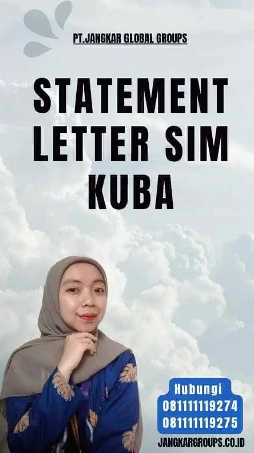 Statement Letter SIM Kuba