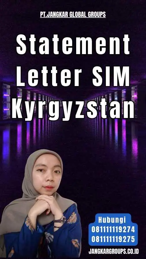 Statement Letter SIM Kyrgyzstan