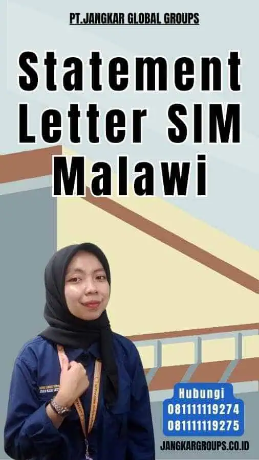 Statement Letter SIM Malawi