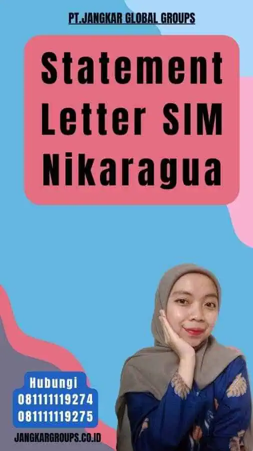 Statement Letter SIM Nikaragua