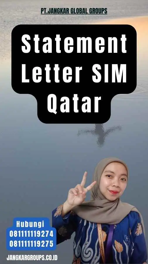 Statement Letter SIM Qatar