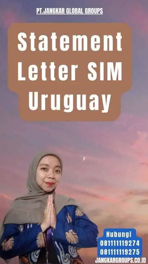 Statement Letter SIM Uruguay