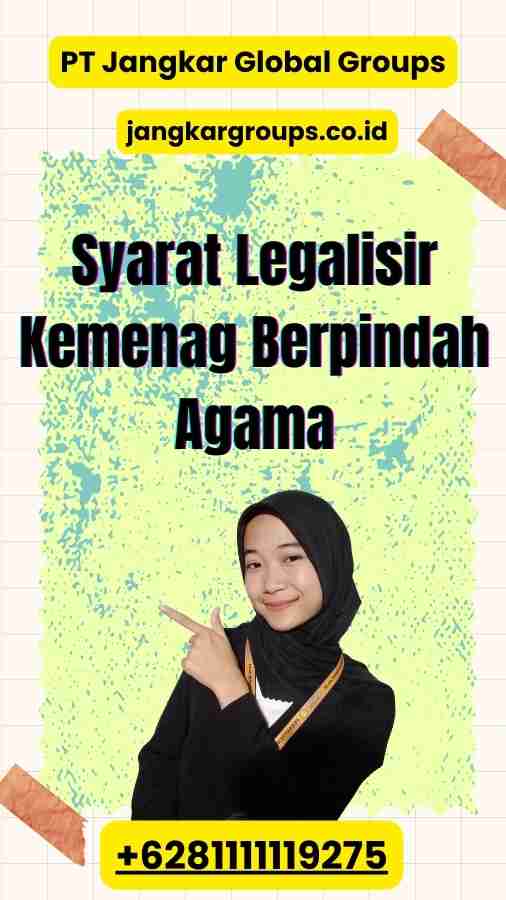 Syarat Legalisir Kemenag Berpindah Agama