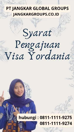 Syarat Pengajuan Visa Yordania