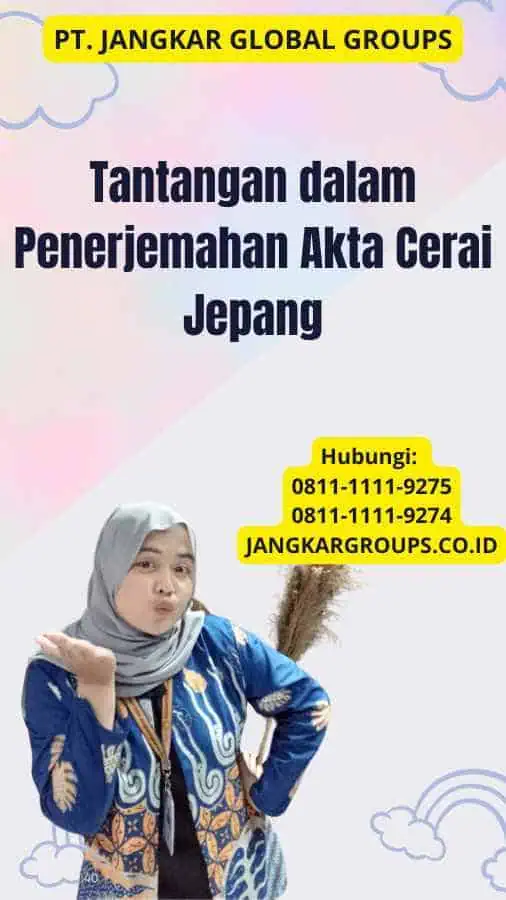 Tantangan dalam Penerjemahan Akta Cerai Jepang