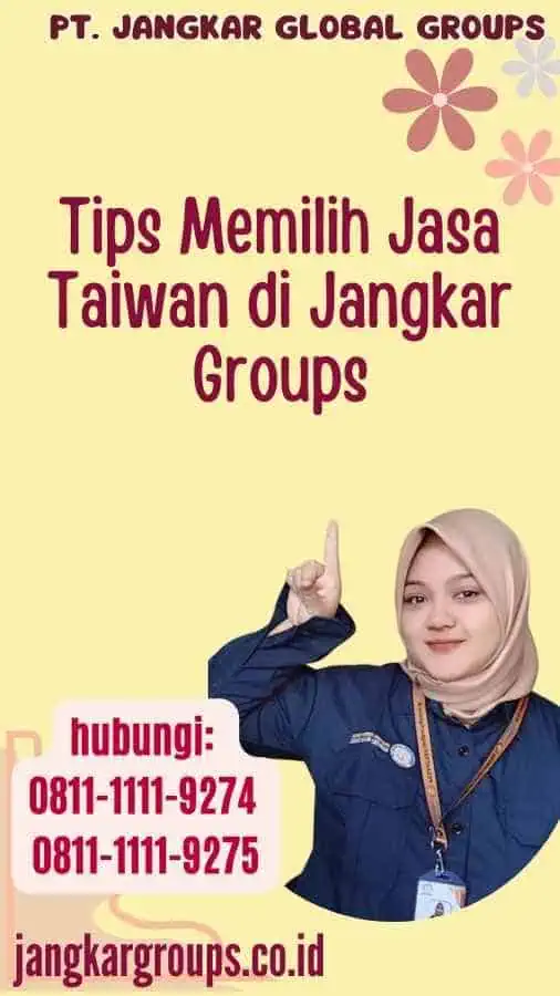 Tips Memilih Jasa Taiwan di Jangkar Groups