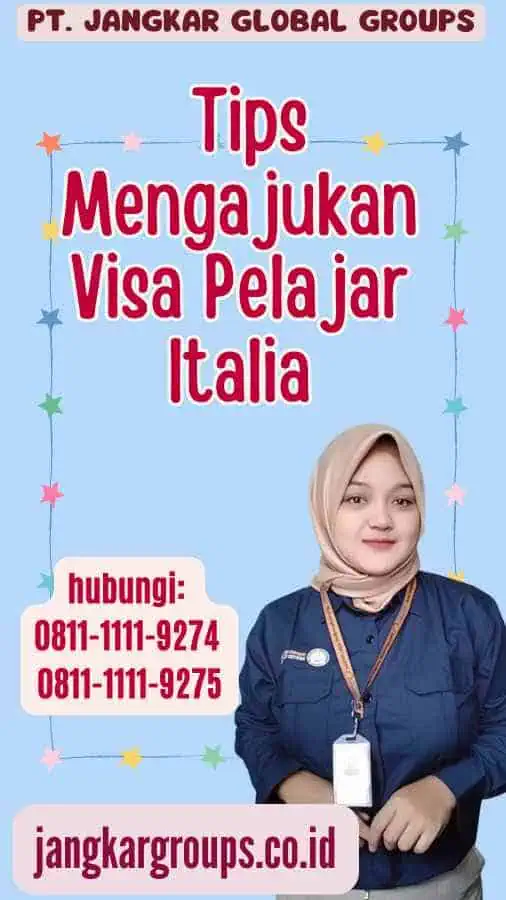 Tips Mengajukan Visa Pelajar Italia