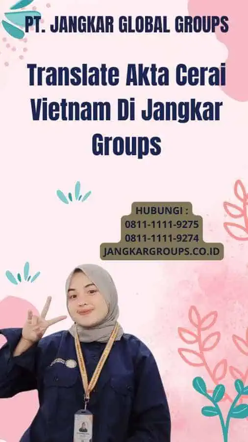 Translate Akta Cerai Vietnam Di Jangkar Groups