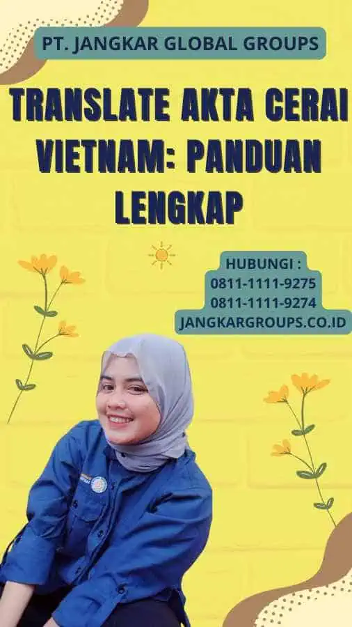 Translate Akta Cerai Vietnam: Panduan Lengkap